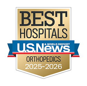 U.S. News Best Hospital for Orthopedics 2025-2026